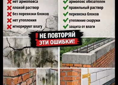 Секреты, которые помогут построить дом без ошибок!